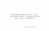 Monumentos Sagrado Corazón Navarra - Artículos de …josemariamuruzabal.com/articulos/pregon/autores/SgdoCorazon... · De esta relación de doce monumentos, las dos primeras obras,