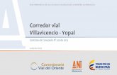 Corredor vial Villavicencio - Yopal - Covioriente ... · Dinamizar la movilidad y competitividad de los Llanos Orientales y el país, reduciendo el tiempo ... FAUNA Y FLORA Alteración