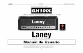 Laney GH100L - casaveerkamp.net · CABEZAL AMPLIFICADOR DE GUITARRA A VÁLVULAS DE 100W Manual de Usuario . AMPLIFICADOR PARA GUITARRA ELECTRICA MODELO: GH100L. Caracteristicas Elétricas