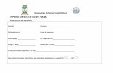 Información del alumno/a - Almunecar International … · He leído y comprendido todas las condiciones Los requisitos para formalizar la matrícula de los nuevos alumnos son los