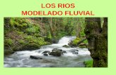LOS RIOS MODELADO FLUVIAL - … RIOS MODELADO FLUVI… · desembocadura del río en otro río o en el mar. La velocidad es muy poca por lo que predomina la SEDIMENTACIÓN de los materiales