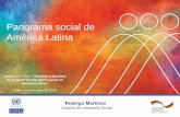 Panorama social de América Latina - dds.cepal.orgdds.cepal.org/eventos/presentaciones/2016/0705/R_Martinez.pdf · a/ Promedio ponderado en base a la información Bolivia (Est. Plur.de)