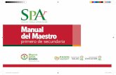 Manual del Maestro del... · 2015-10-15 · del Maestro Secretaría de Educación • Secretaría de Salud Monterrey, ... 16 1.2 Nutrición Ciencias I Bloque II ... además de ayudarnos