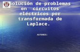 Solución de problemas en circuitos eléctricos por transformada de Laplace. Laplace.ppt · PPT file · Web view2011-09-08 · Solución de problemas en circuitos eléctricos por