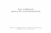 La cultura para la convivencia - naullibres.comnaullibres.com/system/files/9788476429211_L33_23.pdf · es necesario el respeto democrático y que el aprender a convivir consti - ...