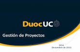 Gestión de Proyectos - Duoc UCdrupalprd.duoc.cl/fondosexternos/sites/default/files/4_maria... · 02-01-2013 31-03-2013 30-04-2014 Sociabilizar la Política y los Procedimientos 01-03-2013