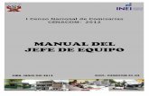 manual del JEFE DE EQUIPO 07-06-2012 - …iinei.inei.gob.pe/iinei/srienaho/Descarga/DocumentosMetodologicos/... · RPM Red Privada MoviStar RPC Red Privada Claro INT. Interior MZ.