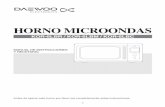 HORNO MICROONDAS -   2 Antes de operar este horno por favor lea completamente estas instrucciones