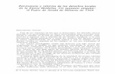 Pervivencia y reforma de los derechos locales en la … · el Fuero de Alcalá de Henares de 1509 PREcisioNEs PREVIAS ... supuesto singular, que afecta a una de las grandes villas