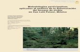 Metodologías participativas aplicadas al análisis de la ...bft.cirad.fr/cd/BFT_318_27-39.pdf · actividades de caza y la recolección de productos del bosque. BOIS ET FORÊTS DES