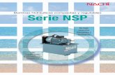 Bombas hidráulicas compactas y regulables Serie NSP · La serie NSP es una gama de bombas hidráulicas ecológicas que se caracteriza por ... 4 Indicación de presión 3 Unidad de
