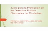 Juicio para la Protección de los Derechos Político ... · derecho político-electoral de votar de los ciudadanos, tratándose de la exclusión de la lista nominal de electores o