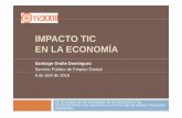 20.Impacto TIC en la economía-v4 - preparatic.org · Encuesta sobre el uso de Tecnologías de la Información y las Comunicaciones (TIC) y del comercio electrónico en ... El sector