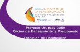 Proyecto Uruguay 2050 Oficina de Planeamiento y ... · Sólo así podremos tomar las riendas de nuestro futuro y decidir como sociedad hacia ... (textiles) propulsada por energía