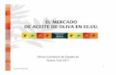 Oficina Comercial de España en - agro-alimentarias.coop · La distribución en EE.UU. ˆ ... Grandes Superficies (ej Walmart) ... - Importancia de las cadenas de restaurantes: ...