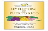 Estado Libre Asociado de Puerto Rico - Comisión209.68.12.238/sobreCee/leyElectoral/pdf/Ley4LeyElectoral08.pdf · 2.023 Recusación por Edad; Prueba.....66 2.024 Presentación a la