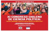 XI Congreso Chileno de Ciencia Política - ucentral.cl · • Respuesta a carta de El Mercurio donde Eugenio Tironi culpaba a los cientistas políticos por el fracaso de las reformas