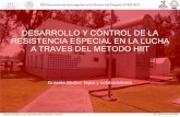 Título de la investigación - FEMELAfemela.org.mx/docs/Presentacion_XIX_Encuentro_Investigacion_2016.pdf · pausas completas o recuperaciones activas, con la intención de realizar