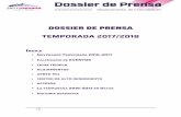 DOSSIER DE PRENSA TEMPORADA 2017/2018 - …sierranevada.es/media/7251/dossier-de-prensa-2017-2018.pdf · DOSSIER DE PRENSA ... de hielo sintético e incorporará un área de juegos