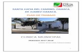 PLAN DE TRABAJO - municipiosantalucia.gob.mx · CERTIFICADOS PRENUPCIALES 51 65 0 0 116 CURACIONES 1 9 5 7 1 2 4 8 21 SUTURA 2 1 0 2 3 2 CONSTANCIA DE MANEJO HIGIENICO DE ALIMENTOS