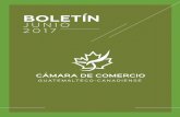 BOLETÍN - cancham.org.gt · Situados en el Municipio de Sta. Bárbara, ... consciente y saludable. ... Guatemala en la ciudad de Toronto.