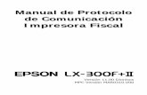 Manual de Protocolo de Comunicaacciióónn Impresora … · sión de 0xE0 a 0xFF donde hallará una definición de los caracteres de 0xE0 a 0xff de dicha modalidad. Esta limitación