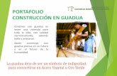 PORTAFOLIO CONSTRUCCIONES EN GUADUA · y en el futuro de la humanidad. Las imágenes referentes sirven como muestra ... una construcción segura no es una adivinanza de obreros. Proyecto