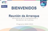 Presentación de PowerPoint - STRCmas.strc.guanajuato.gob.mx/wp-content/uploads/2015/03/Arranque... · Lic. Paulina Blanco Guzmán ... Lic. Rosalinda Méndez Villegas SAN DIEGO DE