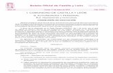 Boletín Oficial de Castilla y León - educa.jcyl.es · Castilla y León así como en los registros a los que se refiere y en la forma que ... serán certificados por las delegaciones