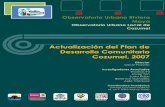 Plan de Desarrollo Comunitario Cozumel, 2007ourbano.uqroo.mx/oulrm/cozumel/proyectos/2007/Plan-Des-Com-Cozu… · Director de la División de Desarrollo Sustentable M.C. ALEJANDRO