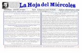 Volumen 971 Año 22 4 de junio del 2014 - sitrainacr.orgsitrainacr.org/Hojas_2014/hoja_del_miercoles_del_4_de_junio_2014.pdf · Clasificados -Villas Sol. Playa Hermosa, ... Heredia.