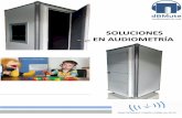 SOLUCIONES EN AUDIOMETRÍA - RF&PTaudiometria.net/pdf/Soluciones_en_audiometria.pdf · soluciones en aislamiento de ... audiología e investigación y desarrollo por más de 10 años.