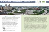 Boletín de noticias OtOñO 2011 - thei81challenge.orgthei81challenge.org/cm/ResourceFiles/resources/FINAL_Fall 2011... · de la región, ofrece un amplio espectro de fines de viaje,