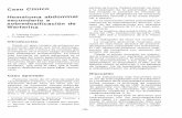 Caso Clínico Hematoma abdominal secundario a ...ibdigital.uib.es/greenstone/collect/medicinaBalear/import/1997_v12... · El diagnóstico al alta, por la historia clínica, la evolución