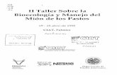 II Taller Sobre la Bioecología y Manej o del Mión …ciat-library.ciat.cgiar.org/Articulos_Ciat/Digital/SB608...Il Taller sobre la BKx!