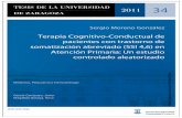 Terapia Cognitivo-Conductual de pacientes con trastorno de ...zaguan.unizar.es/record/7057/files/TESIS-2012-031.pdf · Terapia Cognitivo-Conductual de pacientes con trastorno de somatización