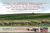 Explorando Opciones Agroecológicas para - Peruopportunityperuopportunity.org/uploads/posts/43/Explorando_Opciones_Agro... · Funcionamiento biológico de los suelos 20 Fitomejoramiento