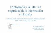 La criptografía y las tesis doctorales en España. ¿Un fiel ... · Las enseñanzas de la seguridad (1) Orientación hacia la criptografía y los códigos ... Criptografía en el