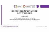 SEGUNDO INFORME DE ACTIVIDADES - Página Oficial | H. Ayuntamiento de …cancun.gob.mx/.../files/2017/01/REG14_2INFORME.pdf · 2017-04-11 · REGIDURÍA 14 COMISIÓN DE PLANEACIÓN