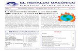 EL HERALDO MASÓNICO - Libro Esotericolibroesoterico.com/biblioteca/masoneria/01_ ARTICULOS Y REVISTAS... · en que los artículos de El Heraldo Masónico son leídos en tenida, se