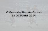 V Memorial Ramón Grosso 23 OCTUBRE 2014fundacionramongrosso.com/archivos/memorial-ramon-grosso.pdf · Campeonato de Liga 256 53 1964/65, 1966/67, 1967/68, 1968/69 1971/72, 1974/75