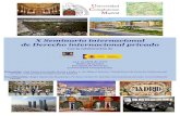 X Seminario internacional de Derecho internacional privado · La décima edición del Seminario internacional de Derecho internacional privado de la Universidad Complutense de Madrid