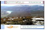 Geolodía 2011 · Corte geológico del anticlinal del Pico del Aguila, donde se muestra la serie depositada antes y durante el levantamiento del anticlinal. El sector en blanco