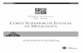 2 La República SUPLEMENTO JUDICIAL MOQUEGUA · Paz se ha negado a entregarle copia del acta ... se crean con derecho. Moquegua 10 de abril ... sigue sobre prueba anticipada de reconoci-