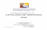 AUTORIZACION SAGARPA No. 175 CATALOGO DE …cfppchihuahua.com.mx/catalago_servicios_2018.pdf · proteínas, glucosa, cuerpos cetónicos, ... 11-008 Urocultivo 100 a 250 ml Fresco