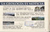 Enseñanza de las Ciencias de la Tierra AEPECT 19.3 - 2011 ...eprints.ucm.es/33261/1/257511-346729-1-PB.pdf · sobre la falla sísmica que ocasionó el desastre ... indican el movimiento