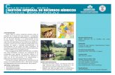 UENCA DEL L GESTIÓN INTEGRAL DE RECURSOS HÍDRICOS Y AREAS CRITICAS.pdf · de los recursos naturales y la contaminación de los recursos hidricos. Las intervenciones en la Cuenca