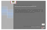 Manual de lineamientos técnicos de servicio al ciudadano ... Manuales 2016/GESTION_SOCIAL_EN... · MANUAL TÉCNICO DE SERVICIO AL CIUDADANO / ... Usuario y Participación Ciudadana.