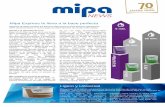 Mipa Express te lleva a la base perfecta - comercialmat.cl · Secado a la velocidad de la luz de Mipa 1K-UV-Filler se basa en el uso de los ... Cuando se mezcla, ... compartimento