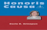 Doris R. Grinspun - udl.cat fileÍndex 9 Rector Magnífico de la Universidad de Lleida, D. Roberto Fernández, Excelentísima Dña. Doris Grinspun, Distinguidas autoridades y miembros